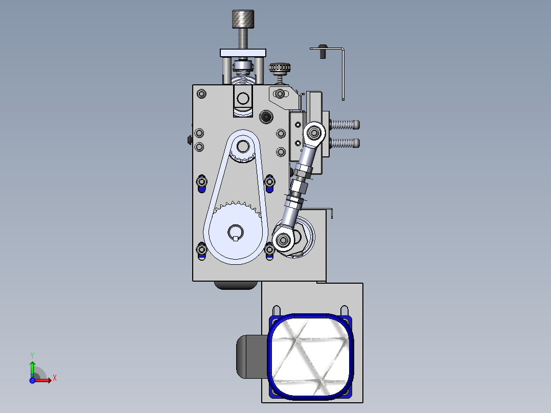 WQ300G切片机右视图
