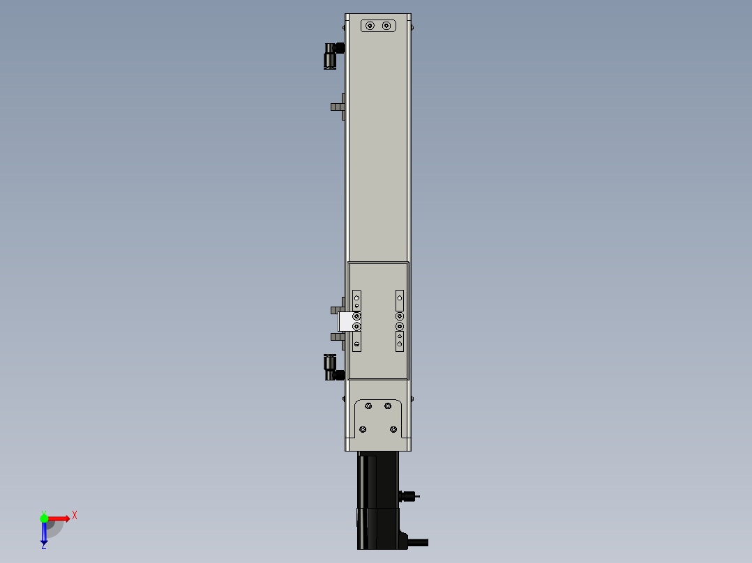 Toyo东佑达直线模组-ECH6-200-BC-反俯视图