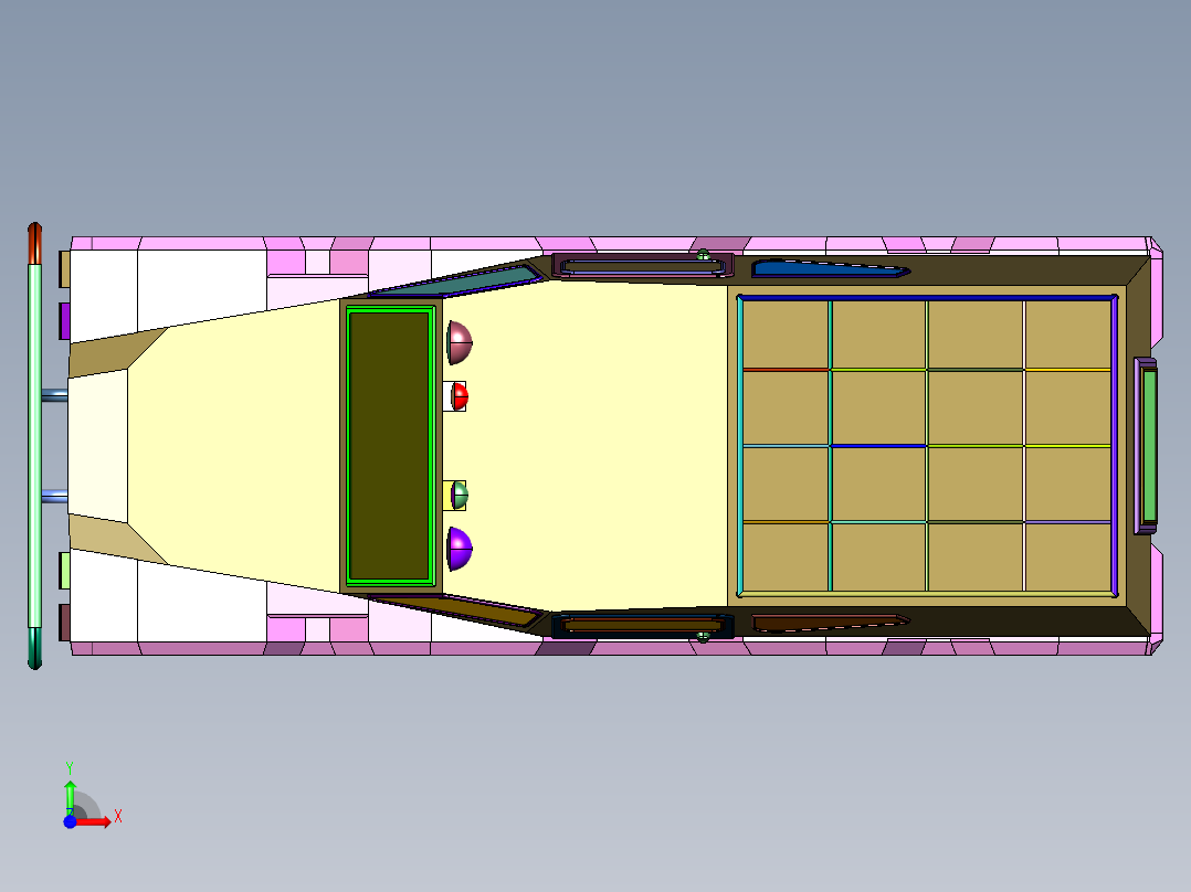 西伯利亚征服者ATV全地形越野车前视图