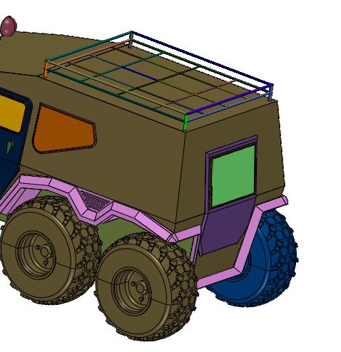 西伯利亚征服者ATV全地形越野车