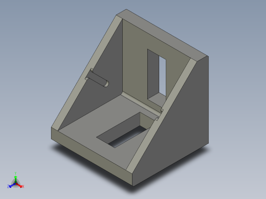 型材-BR 40X40 ANGLE BRACKET KJN528967正等轴测缩略图
