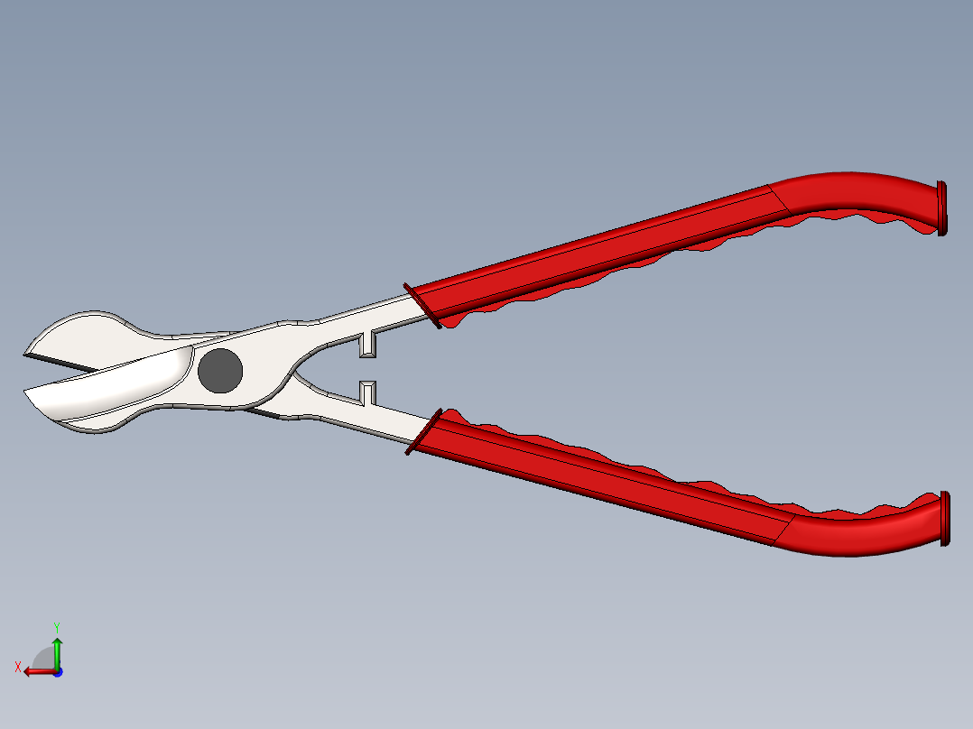 简易大剪刀后视图