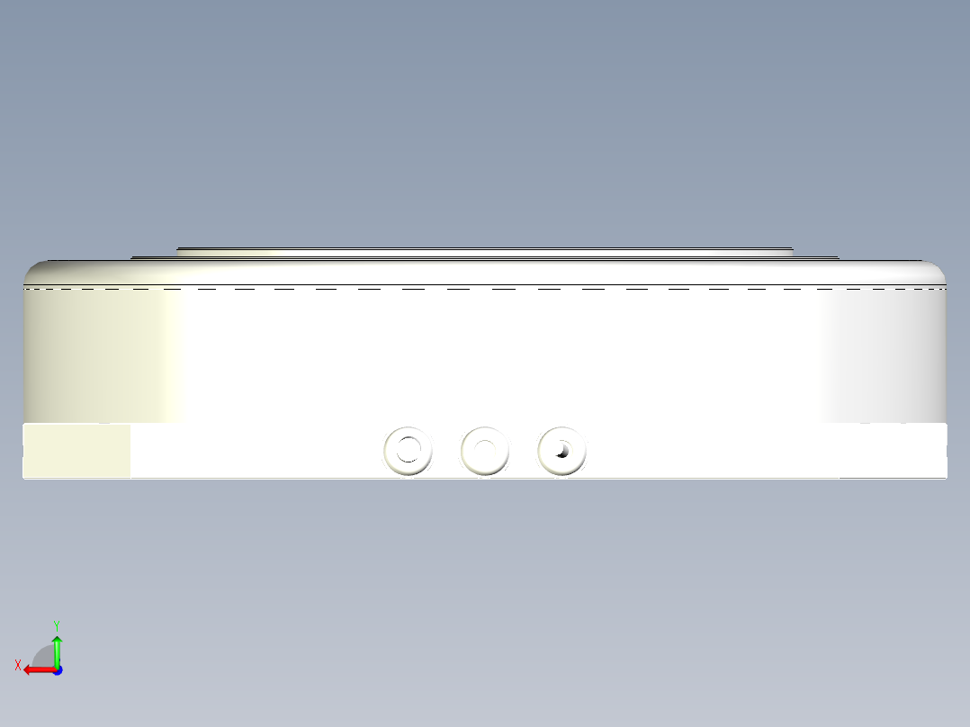 300-100直驱电机后视图