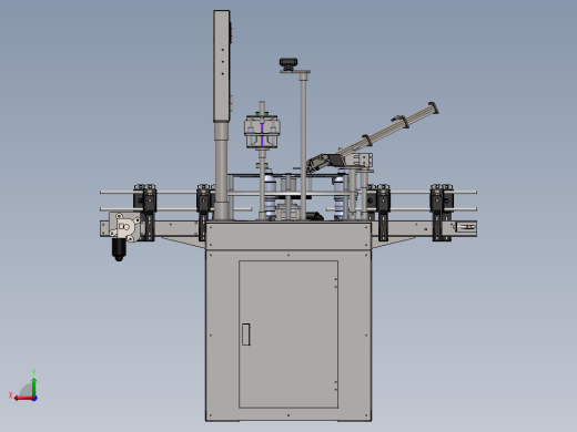 自动灌装上盖拧紧设备后视缩略图