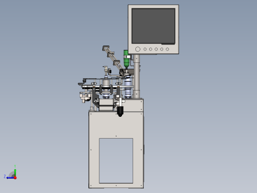 自动灌装上盖拧紧设备右视缩略图