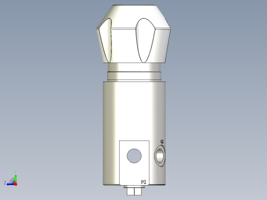 压力调节器J50-C-B9-E2-V-N-V右视缩略图