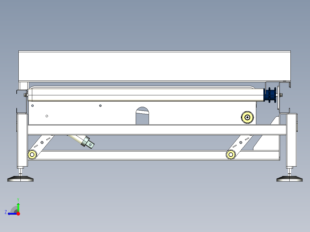 AGV转运方案右视图