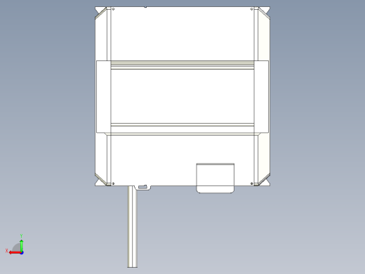 基恩士KV-5000_kc图纸模型后视缩略图