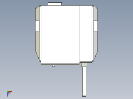 基恩士KV-5000_kc图纸模型俯视缩略图