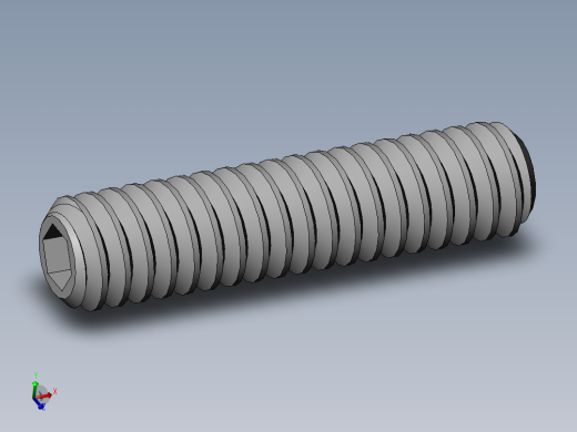 DIN 913-ISO 4026 固定螺钉-M1.4 L=6.SLDPRT