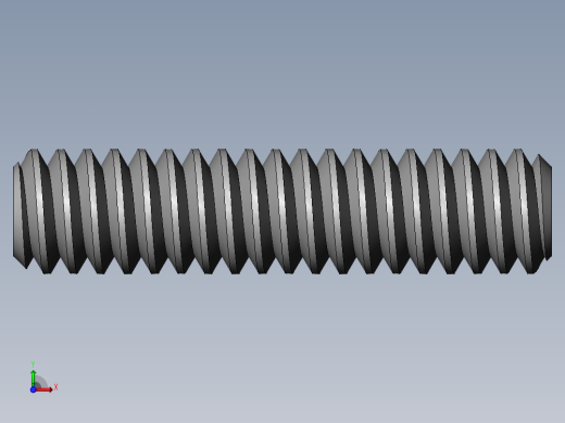 DIN 913-ISO 4026 固定螺钉-M1.4 L=6.SLDPRT前视缩略图