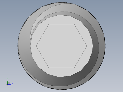DIN 913-ISO 4026 固定螺钉-M1.4 L=6.SLDPRT左视缩略图