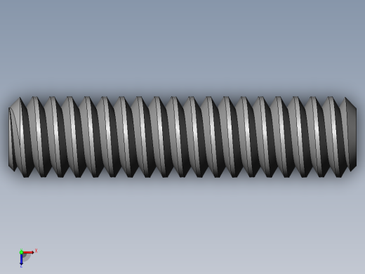 DIN 913-ISO 4026 固定螺钉-M1.4 L=6.SLDPRT俯视缩略图