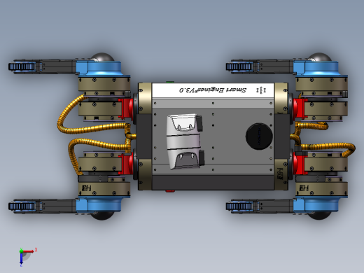 机械狗四足机械狗俯视缩略图