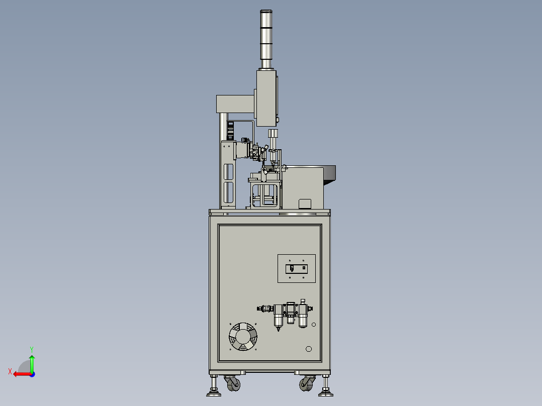 手机垫圈涂布机step后视图