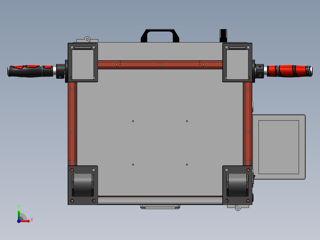 量料机sw22可编辑前视图