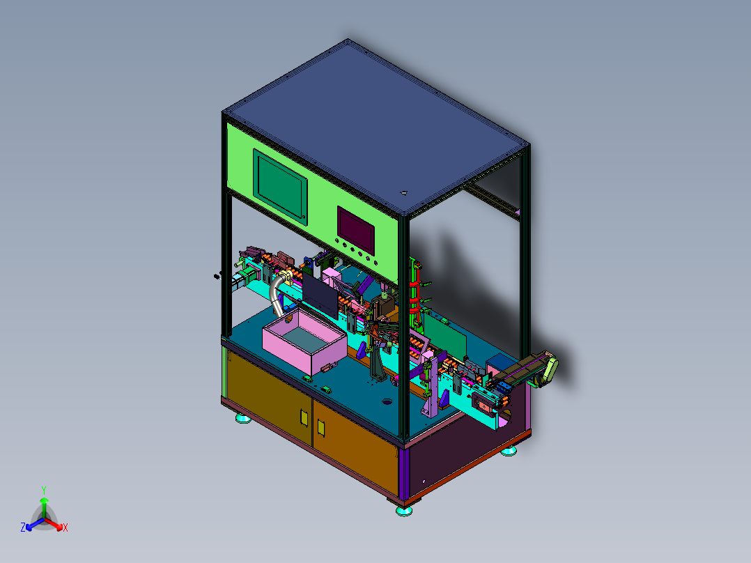 轴承滚子表面疵病检测装置