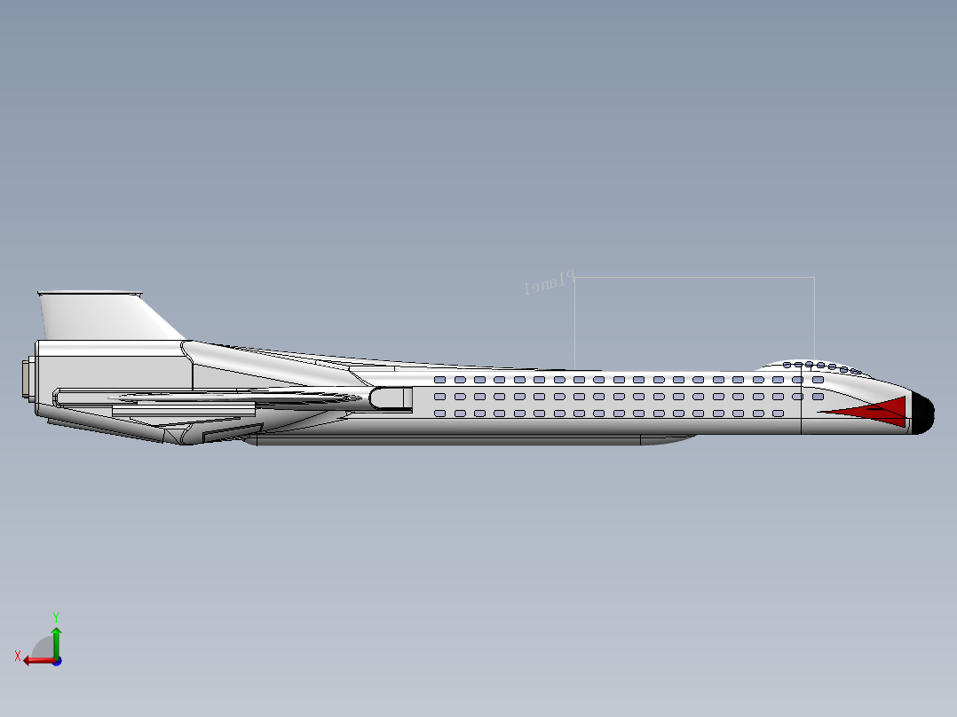 宇宙飞船(16)后视图