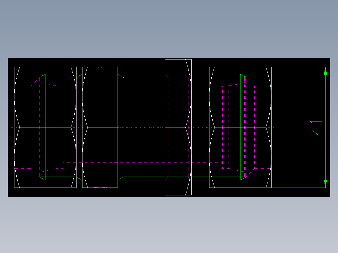 PARKER管接头EO Bulkhead union SV28L71(16)_top