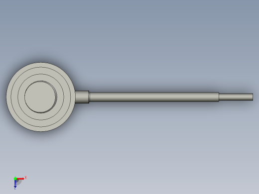 微型螺纹直列式拉压力传感器俯视缩略图
