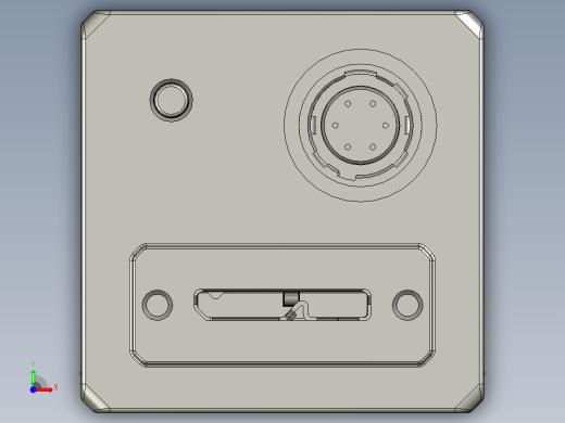 MV-CE200-11UMUC工业相机(镜头)前视缩略图