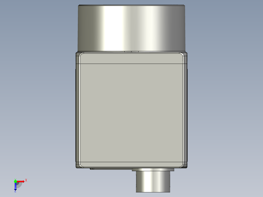 MV-CE200-11UMUC工业相机(镜头)俯视图