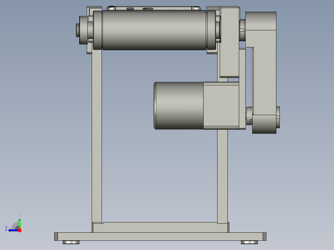 下料输送带-右视图