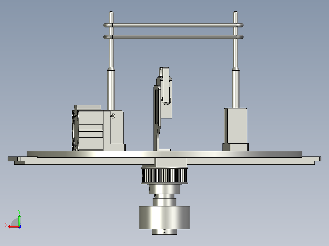 YSJ-05-000绕线机构后视图