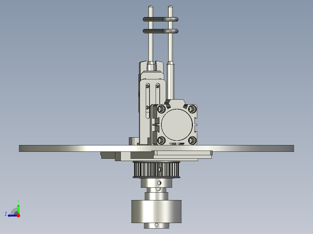 YSJ-05-000绕线机构右视图