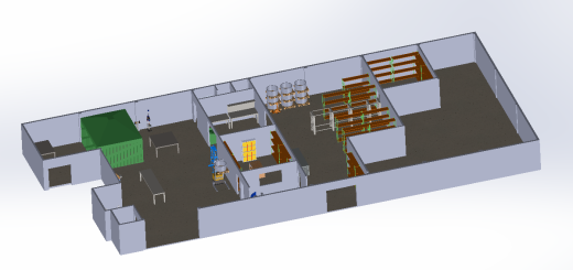 礼堂和机械车间的室内设计缩略图