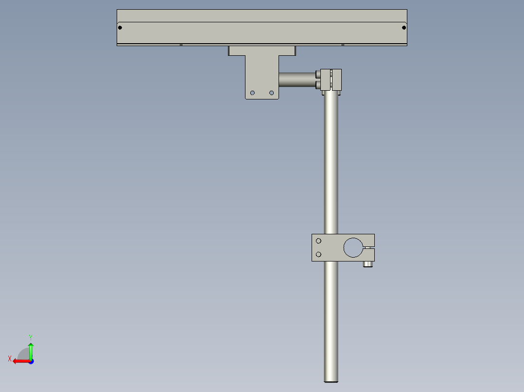 条形光源组合后视图