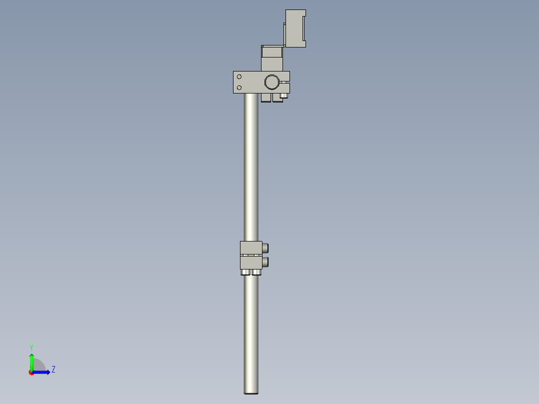 条形光源组合左视图