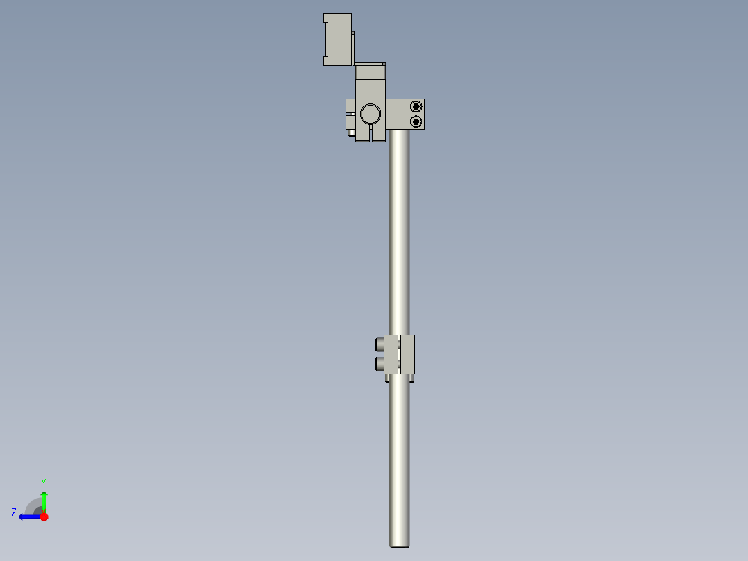 条形光源组合右视图