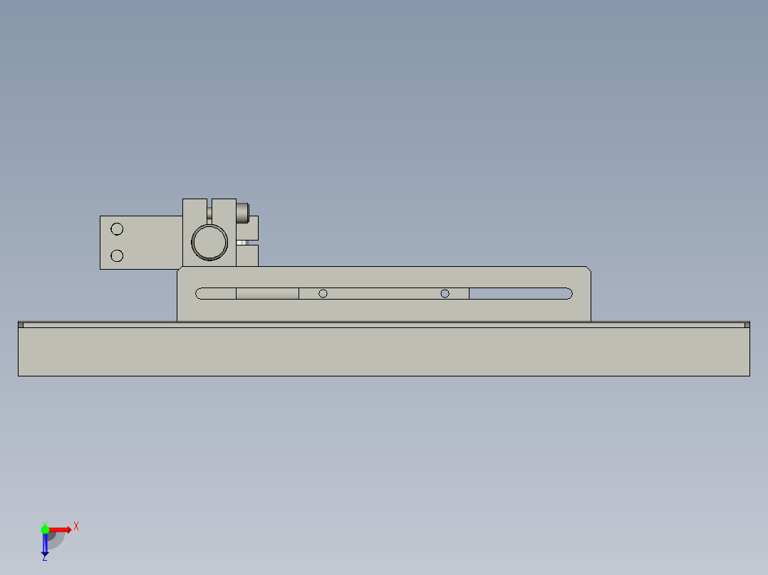 条形光源组合俯视图