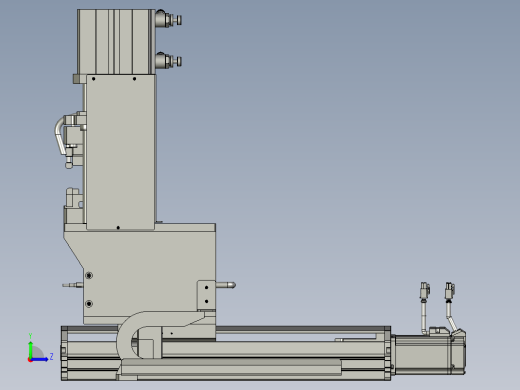 SASD02-09300-a下折组件左视缩略图