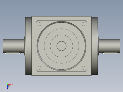 ZT系列精密转向器ZT140俯视缩略图