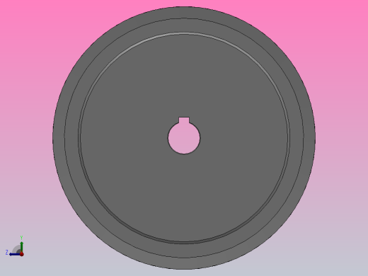 标准型梯形齿同步带轮L型[SLHK-30-075-dk12-D]右视缩略图