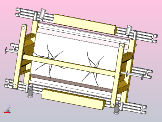 铝车间工作台后视缩略图