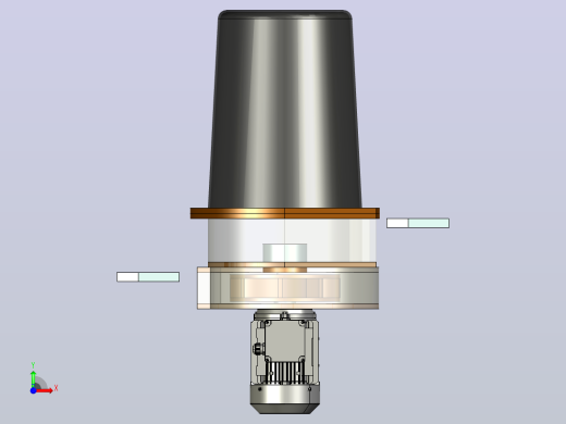 分离器分离设备dust-blower-2832-模型格式为 x_t stp igs前视缩略图