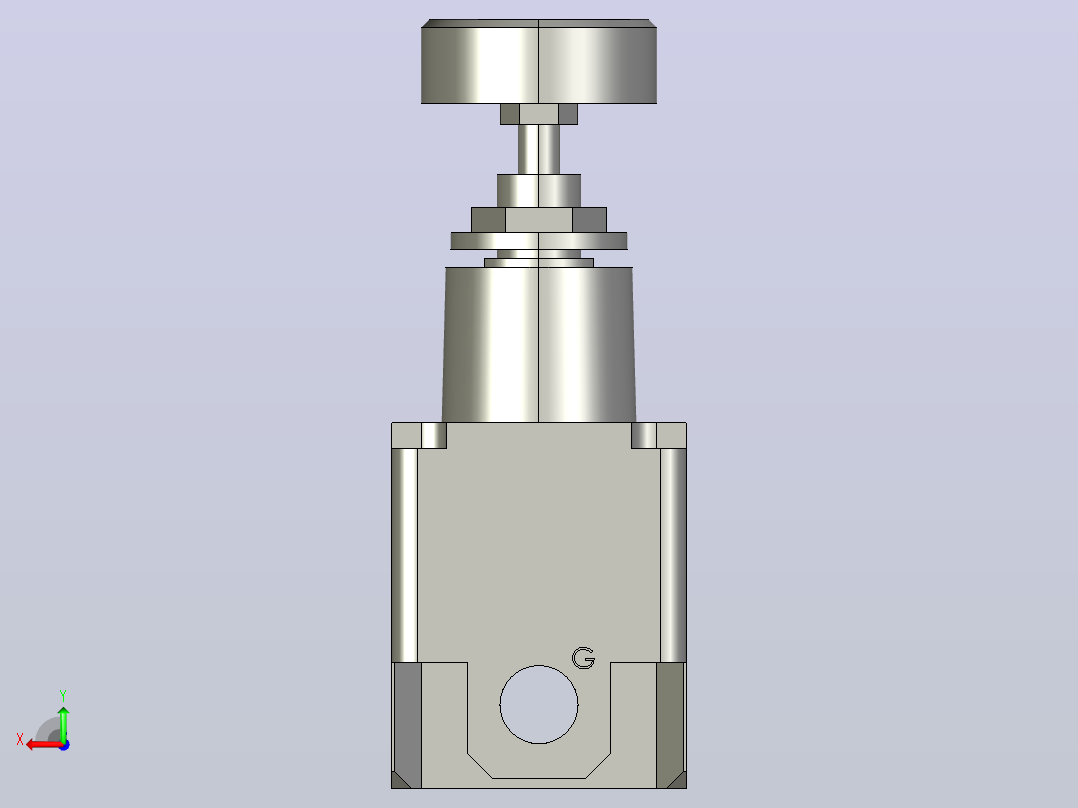 SMC调压阀IR1020-01后视图