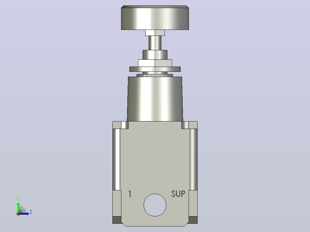 SMC调压阀IR1020-01左视图