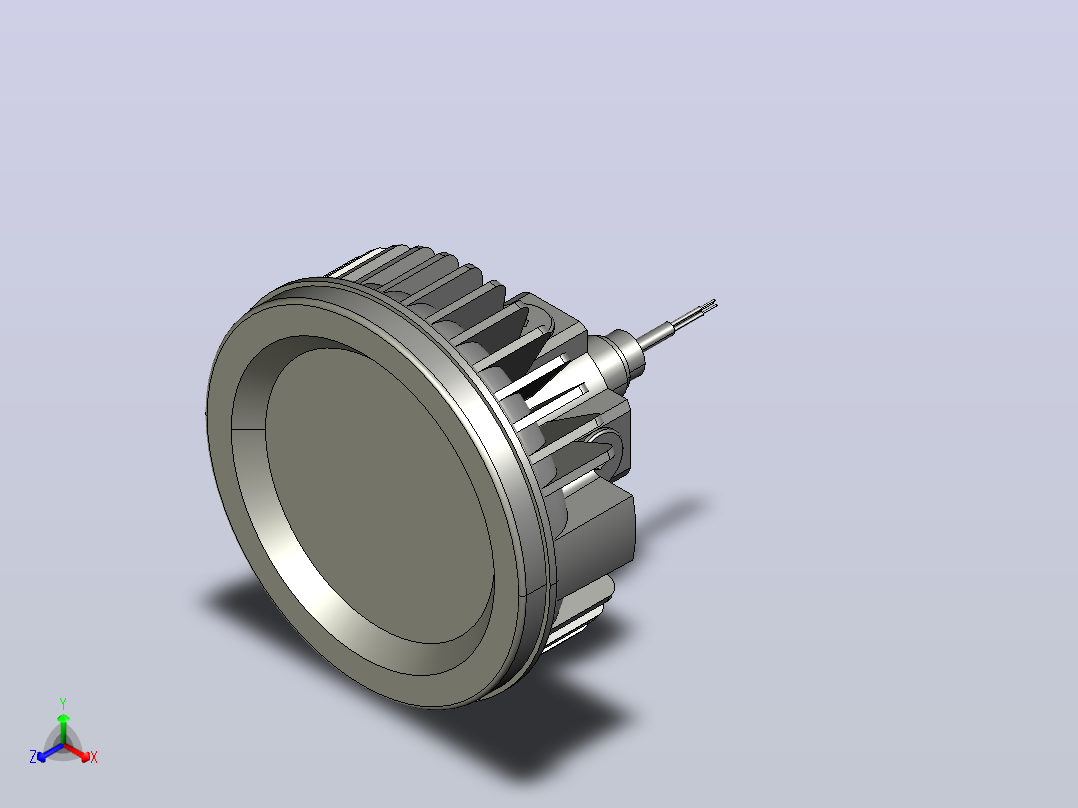 120瓦防爆高位交流LED灯具- C1D2 - C2D2 - ATEX IECEx - IP67防爆主视图