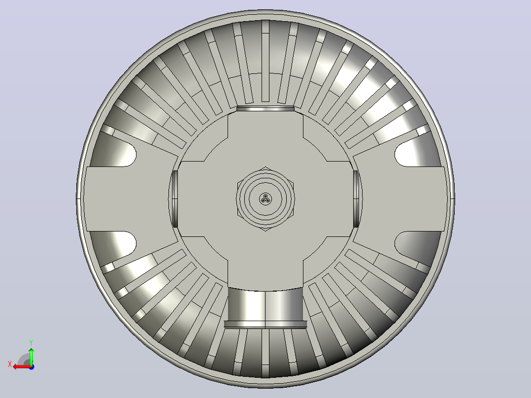 120瓦防爆高位交流LED灯具- C1D2 - C2D2 - ATEX IECEx - IP67防爆后视图