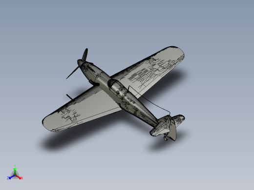 messerschmitt-bf109-me109飞机
