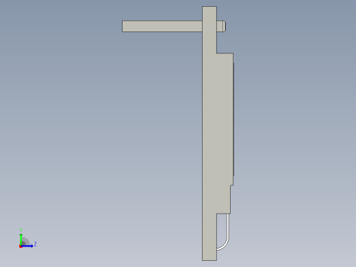 0.9英寸I2C OLED 128×64显示屏模块左视缩略图