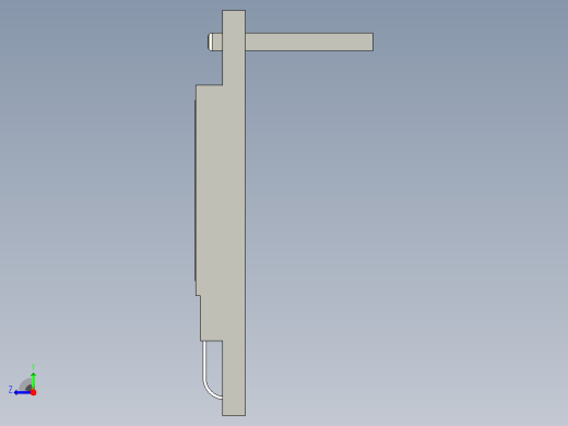 0.9英寸I2C OLED 128×64显示屏模块右视缩略图