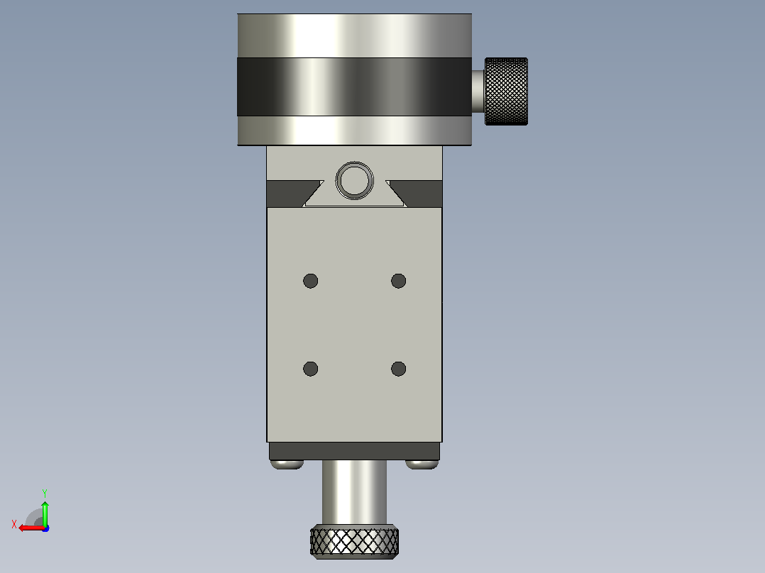 YZ轴输送机传感器调整工具+旋转工作台后视图