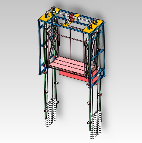 F957 3T升降垛码机