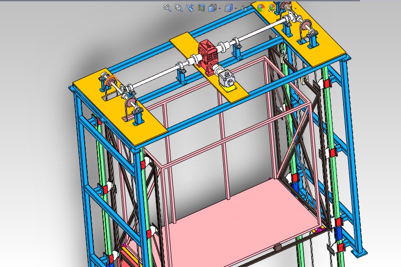 F957 3T升降垛码机
