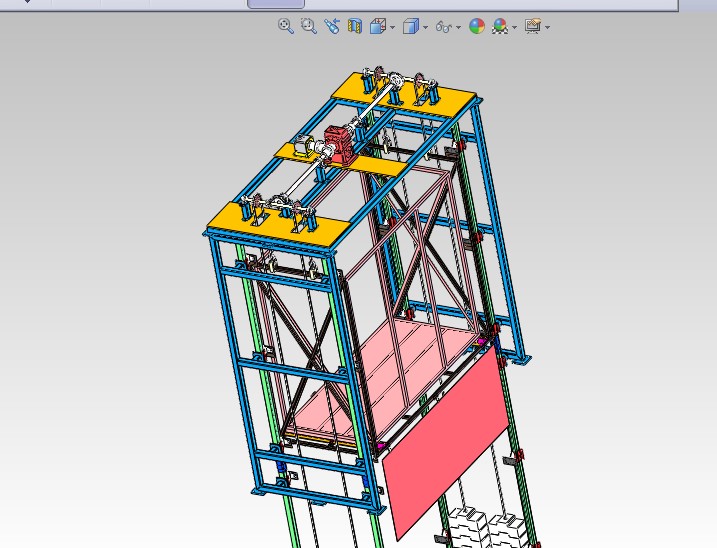 F957 3T升降垛码机